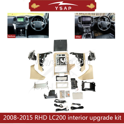 08-15 RHD LC200 Nội thất Upgarde Body Kit